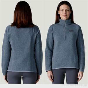 NWOT Patagonia Better Sweater Woman’s 1/4-Zip Fleece jacket size S